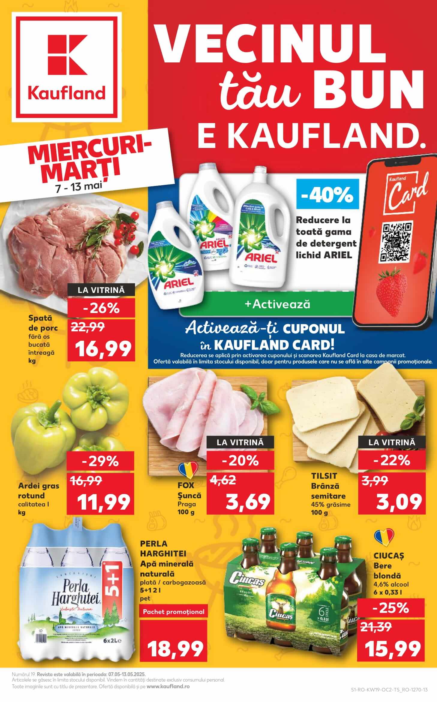 Oferte Catalog Kaufland 7 mai 13 mai 2025 revista Kaufland actuala